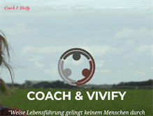 Tablet Screenshot of coach-and-vivify.de